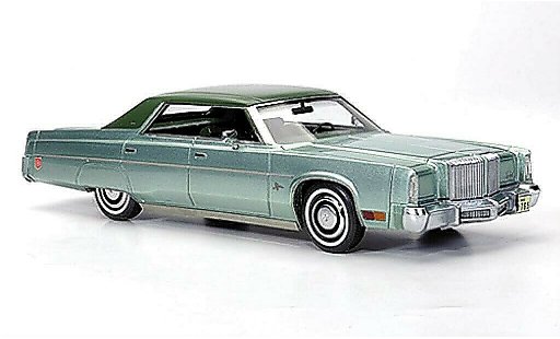Chrysler Imperial Sedan 1/43 Neo grisverde/verde 1975 coche miniatura