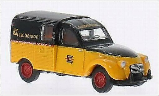Citroen 2CV Fourgonnette 1/87 Brekina AZU Calberson coche miniatura