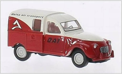 Citroen 2CV Fourgonnette 1/87 Brekina AZU Delta air transport (F) coche miniatura
