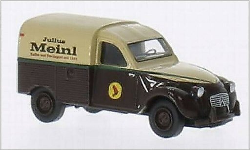 Citroen 2CV Fourgonnette 1/87 Brekina AZU Julius Meinl coche miniatura