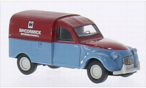 Citroen 2CV Fourgonnette 1/87 Brekina AZU McCormick coche miniatura