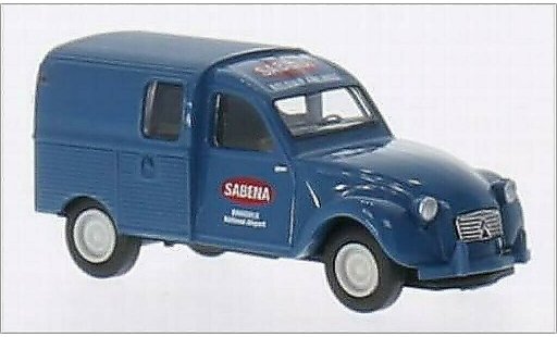 Citroen 2CV Fourgonnette 1/87 Brekina AZU Sabena (B) coche miniatura
