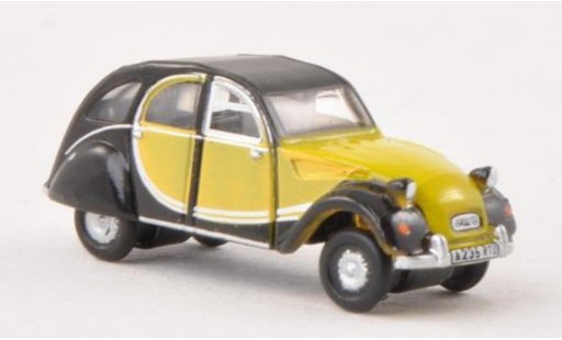 Citroen 2CV Charleston 1/148 Oxford amarillo/negro 1950 coche miniatura