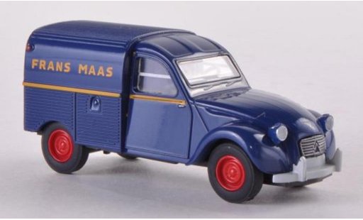 Citroen 2CV Fourgonnette 1/87 Brekina furgonetaente Frans Maas (NL) coche miniatura