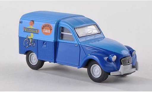 Citroen 2CV Fourgonnette 1/87 Brekina furgonetaente Velosolex (F) coche miniatura