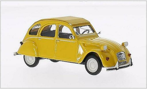 Citroen 2CV V6 1/43 Vitesse Club amarillo 1981 coche miniatura