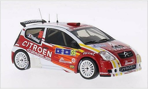 Citroen C2 S1600 1/43 IXO No.55 JWRC Tour de Corse 2006 coche miniatura