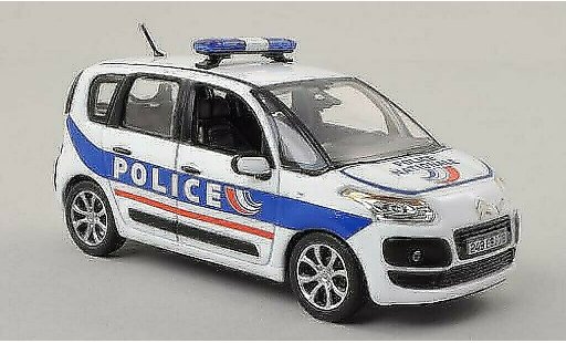 Citroen C3 Picasso police 1/43 Norev Picasso Nationale Polic&iacute;a (F) 2011 coche miniatura