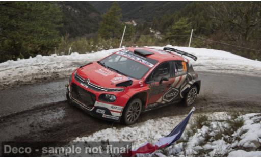 Citroen C3 1/43 IXO Rally2 Rallye Monte Carlo 2026 #20 L.Rossel/G.Mercoiret 1:43 coche miniatura