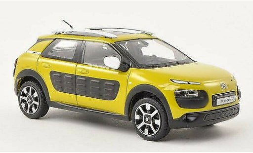 Citroen C4 Cactus SUV 1/43 Norev Cactus amarillo-verde/mate-negro 2014 coche miniatura