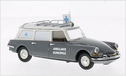 Citroen DS 19 1/43 Rio Familiar gris/beige 1962 coche miniatura