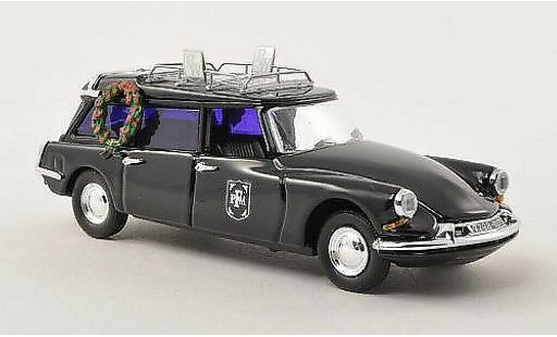 Citroen DS corbillard 1/43 Rio Familiar Bestattungswagen negro coche miniatura