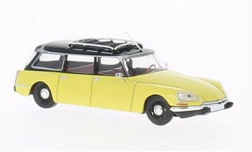 Citroen DS Break 1/87 Brekina Familiar amarillo/negro coche miniatura