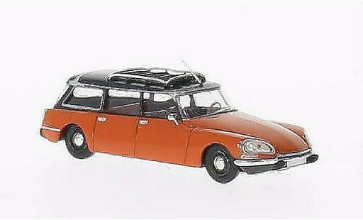 Citroen DS Break 1/87 Brekina Familiar naranja/negro coche miniatura