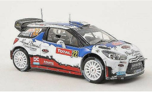 DS Automobiles DS3 WRC 1/43 IXO No.22 Rally Monte Carlo 2013 /X.Panseri coche miniatura