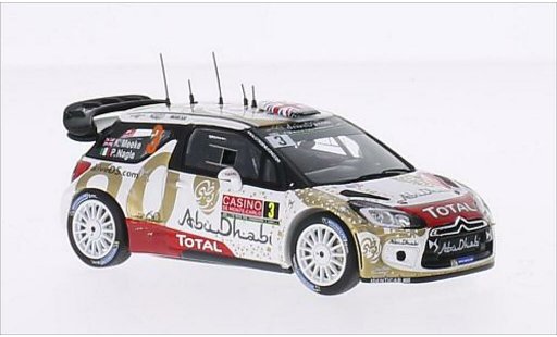 DS Automobiles DS3 WRC 1/43 Spark No.3 Citroen Total Abu Dhabi WRT Total Rally Monte-Carlo 2015 /P.Nagle coche miniatura