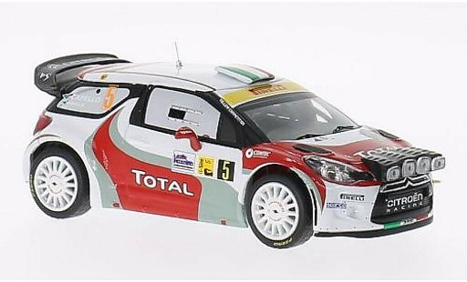 DS Automobiles DS3 WRC 1/43 IXO No.5 Total Monza Rally 2011 /L.Pirollo coche miniatura
