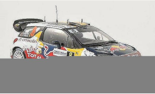 DS Automobiles DS3 WRC 1/18 Norev No.8 Red Bull Rally Frankreich 2012 /N.Gilsoul coche miniatura