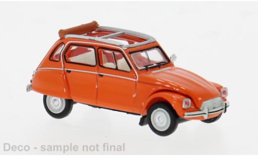Coche miniatura Citroen Dyane 1/87 Brekina naranja 1:87 Citroen Dyane 1/87 Brekina naranja 1:87 coche miniatura