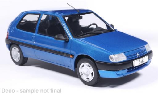 Coche miniatura Citroen Saxo blau 1997 1/24 WhiteBox