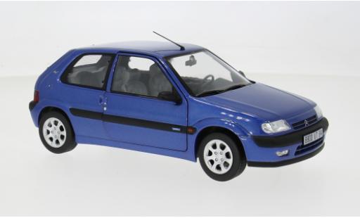 Coche miniatura Citroen Saxo VTS blau 1996 1/18 Norev