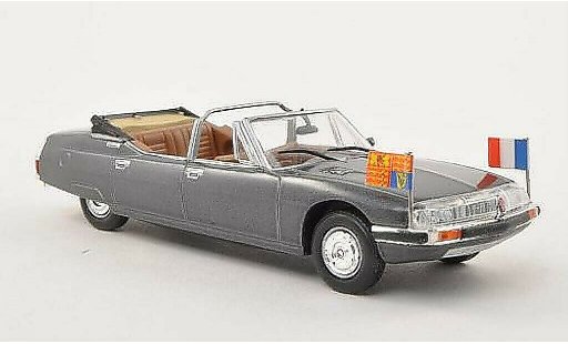 Citroen SM Presidentielle 1/43 Norev Chapron Decapotable gris Georges Pompidou 1972 coche miniatura
