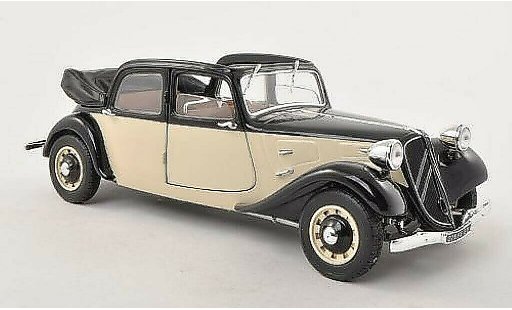 Citroen Traction 11 1/18 Solido B Decouvrable negro/beige 1938 coche miniatura