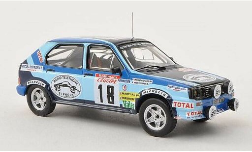Citroen Visa Chrono 1/43 IXO No.18 Rally Korsika 1983 /J.Laloz coche miniatura