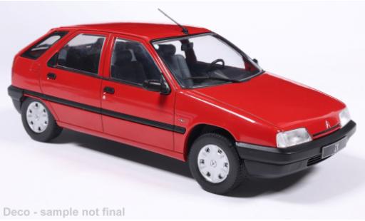 Coche miniatura Citroen ZX rot 1991 1/24 WhiteBox