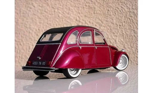 Citroen 2CV Berline 1/18 Solido custom blush effect coche miniatura