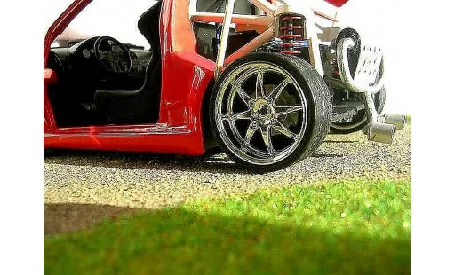 Citroen C2 Berline 1/18 Solido v6 sbarro 2005 coche miniatura