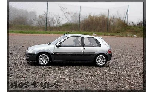 Citroen Saxo VTS 1/18 Ottomobile gris metallized coche miniatura