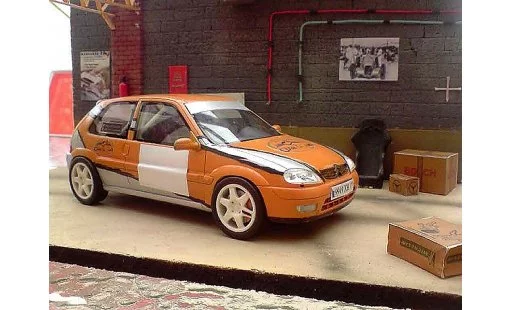 Citroen Saxo VTS 1/18 Ottomobile groupe a rallye coche miniatura