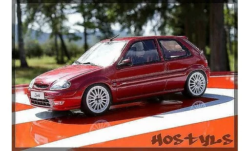 Citroen Saxo VTS 1/18 Ottomobile preparation groupe n coche miniatura
