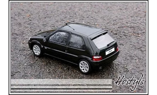 Citroen Saxo VTS 1/18 Ottomobile negro coche miniatura