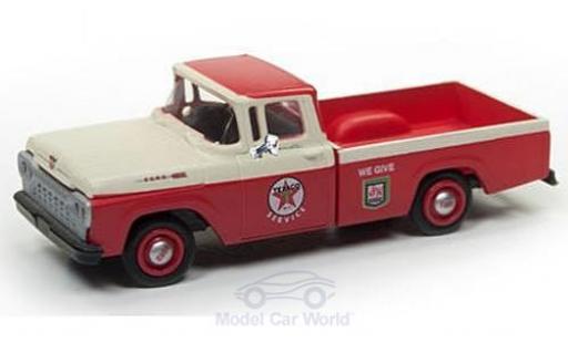 Coche miniatura Ford F-1 1/87 Classic Metal Works 00 Pick Up rojo/beige Texaco Service 1960 Ford F-1 1/87 Classic Metal Works 00 Pick Up rojo/beige Texaco Service 1960 coche miniatura