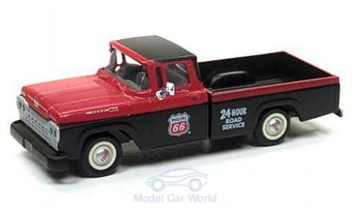 Coche miniatura Ford F-1 1/87 Classic Metal Works 00 Pick Up rojo/negro Philips 66 Service 1960 Ford F-1 1/87 Classic Metal Works 00 Pick Up rojo/negro Philips 66 Service 1960 coche miniatura
