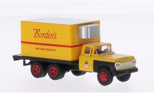 Coche miniatura Ford F-500 1/87 Classic Metal Works Box Truck Bordens 1960 Ford F-500 1/87 Classic Metal Works Box Truck Bordens 1960 coche miniatura