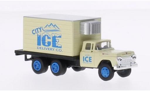 Coche miniatura Ford F-500 1/87 Classic Metal Works Box Truck City Ice Delivery Co. 1960 Ford F-500 1/87 Classic Metal Works Box Truck City Ice Delivery Co. 1960 coche miniatura