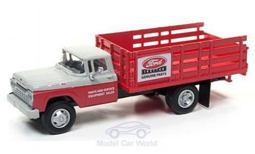 Coche miniatura Ford Stake Bed Truck 1/87 Classic Metal Works rojo/gris Tractor Parts 1960 Ford Stake Bed Truck 1/87 Classic Metal Works rojo/gris Tractor Parts 1960 coche miniatura