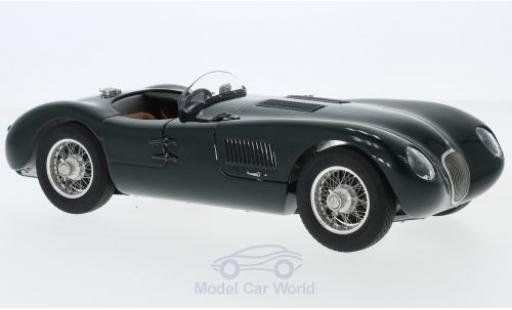 Jaguar C-Type 1/18 CMC verde RHD 1952 coche miniatura