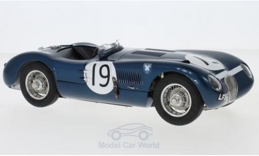 Jaguar C-Type 1/18 CMC RHD No.19 Ecurie Ecosse Goodwood Members Meeting 1954 J.Stewart coche miniatura