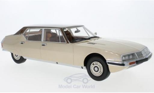 Coche miniatura Citroen SM 1/18 CMF Opera by Henri Chapron metalico beige/metalico marron 1972 Citroen SM 1/18 CMF Opera by Henri Chapron metalico beige/metalico marron 1972 coche miniatura