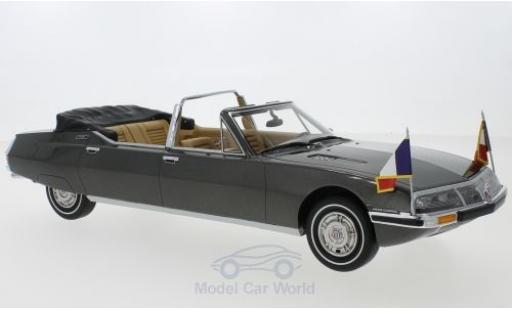 Coche miniatura Citroen SM 1/18 CMF Presidentielle by Henri Chapron metalico gris 1972 Citroen SM 1/18 CMF Presidentielle by Henri Chapron metalico gris 1972 coche miniatura