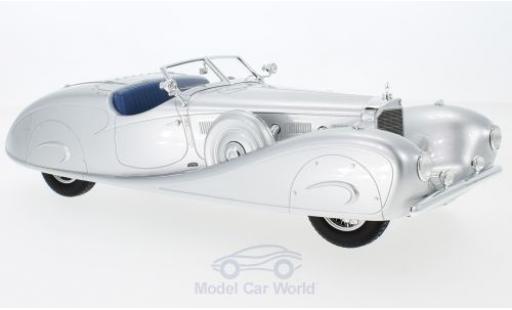 Coche miniatura Mercedes 500 K 1/18 CMF K Erdmann & Rossi gris 1936 Mercedes 500 K 1/18 CMF K Erdmann & Rossi gris 1936 coche miniatura
