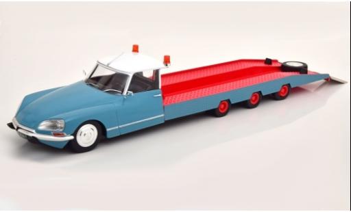 Citroen DS 1/18 CMR Tissier azul/rojo 1970 camion de transport de voiture coche miniatura