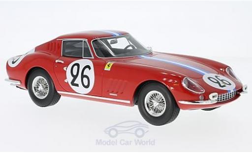 Coche miniatura Ferrari 275 1966 1/18 CMR GTB No.26 24h Le Mans 1966 G.Biscaldi/M.de Bourbon-Parma Ferrari 275 1966 1/18 CMR GTB No.26 24h Le Mans 1966 G.Biscaldi/M.de Bourbon-Parma coche miniatura