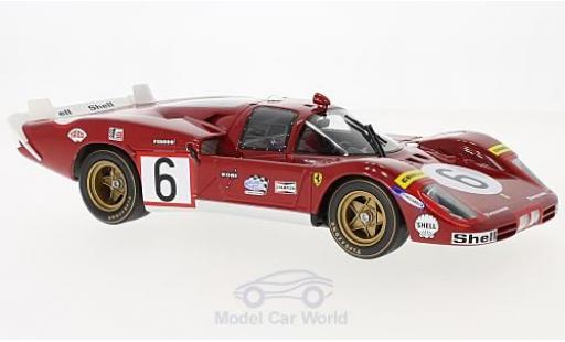 Coche miniatura Ferrari 512 1/18 CMR S Long Tail No.6 24h Le Mans 1970 N.Vaccarella/I.Giunti Ferrari 512 1/18 CMR S Long Tail No.6 24h Le Mans 1970 N.Vaccarella/I.Giunti coche miniatura