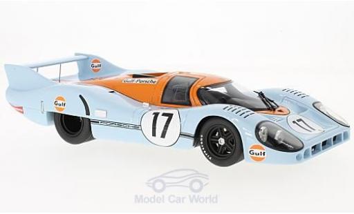 Coche miniatura Porsche 917 1971 1/18 CMR LH No.17 Gulf 24h Le Mans 1971 J.Siffert/D.Bell Porsche 917 1971 1/18 CMR LH No.17 Gulf 24h Le Mans 1971 J.Siffert/D.Bell coche miniatura