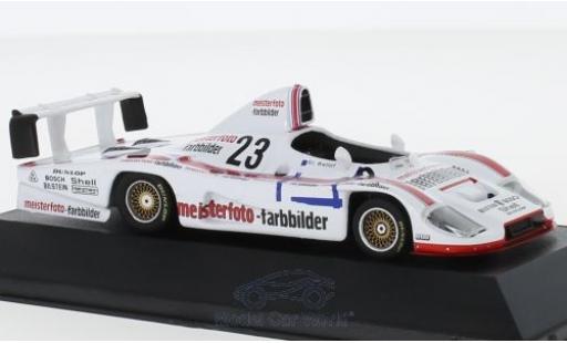 Porsche 936 1982 1/43 CMR No.23 Kremer Racing Meisterfoto Farbbilder DRM Hockenheim 1982 mit Decals S.Bellof coche miniatura